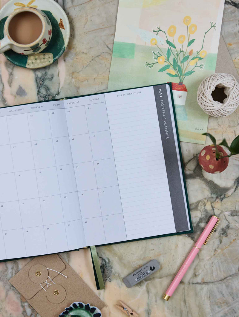 Write To Me 2026  Weekly Planner in Fern