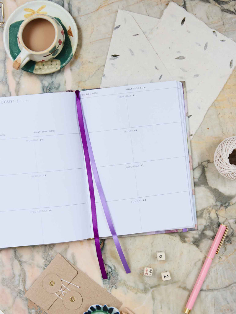 Write To Me 2026 Weekly Planner in Flowers