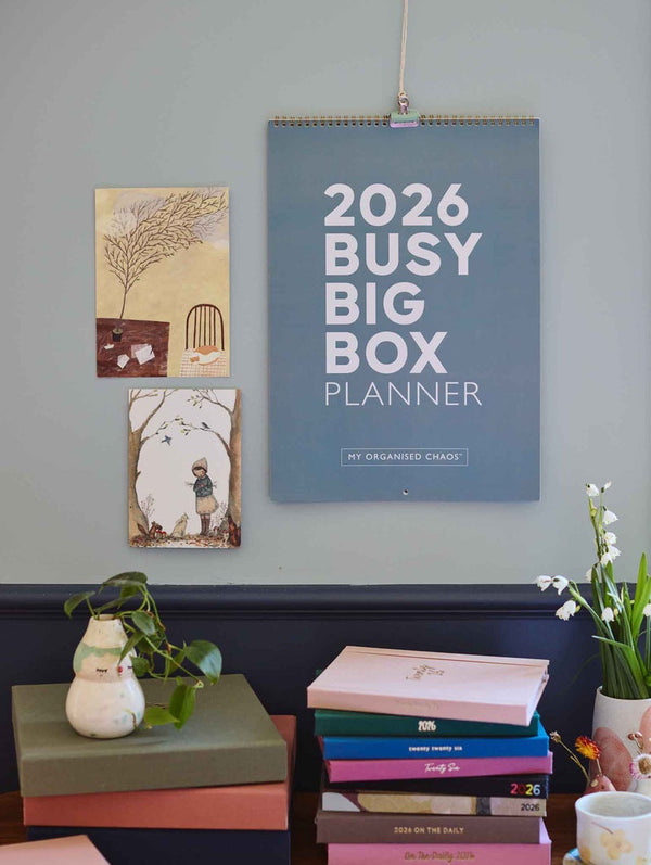Write To Me 2026 Busy Big Box Wall Planner