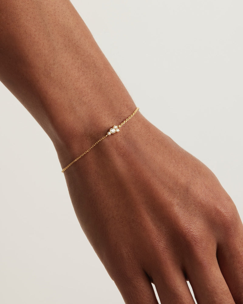 by charlotte 18k Gold Vermeil Mist Bracelet