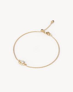 by charlotte 18k Gold Vermeil Through The Seasons Bracelet