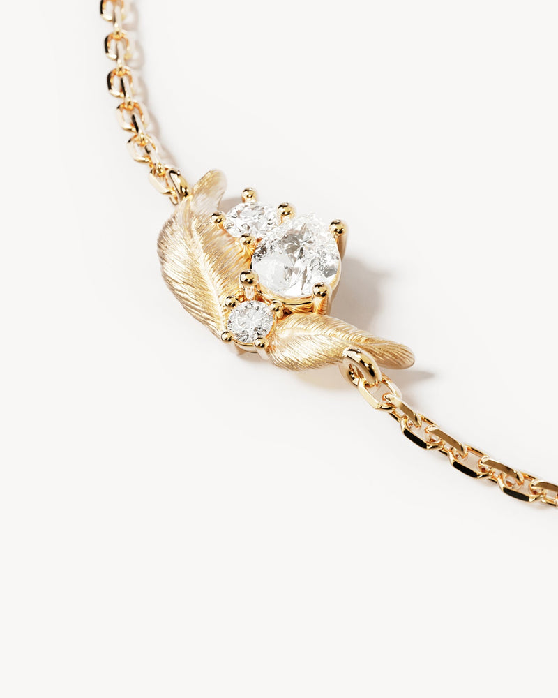 by charlotte 18k Gold Vermeil Through The Seasons Bracelet