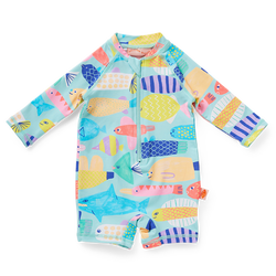 Halcyon Nights 'Rainbow Reef' Long Sleeve Rash Suit