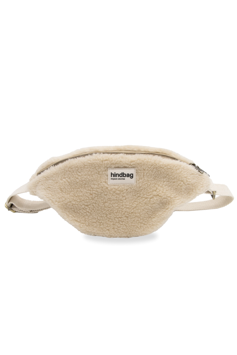 Hindbag 'Sasha' Belt Bag in Teddy Beige