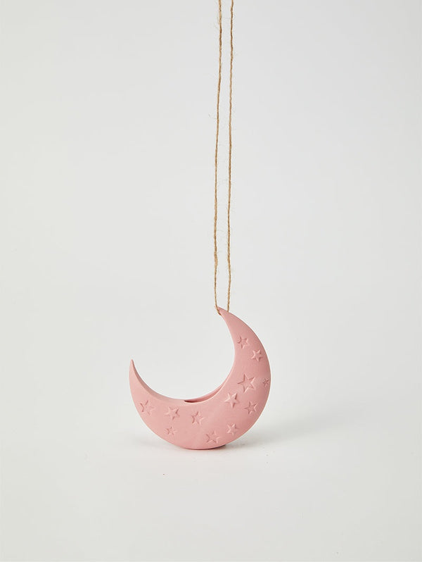 Jones and Co Luna Pink Hanging Vase