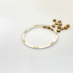 via SMiTH Triple Dot Bangle