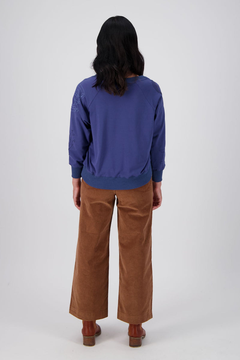 Olga de Polga Peggy Fine Cord Pants in Caramel