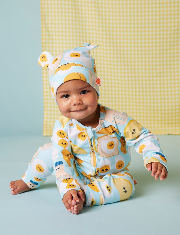 Halcyon Nights Brunch Buddies Long Sleeve Romper