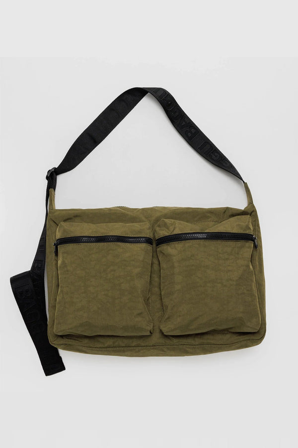 Baggu Large Cargo Crossbody Bag in Seaweed