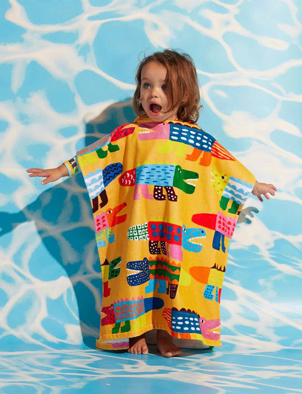 Halcyon Nights Kids Hooded Towel 'Chomp'