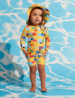 Halcyon Nights 'Chomp' Long Sleeve Rash Suit