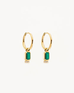 by charlotte 18k Gold Vermeil Strength Within Hoops