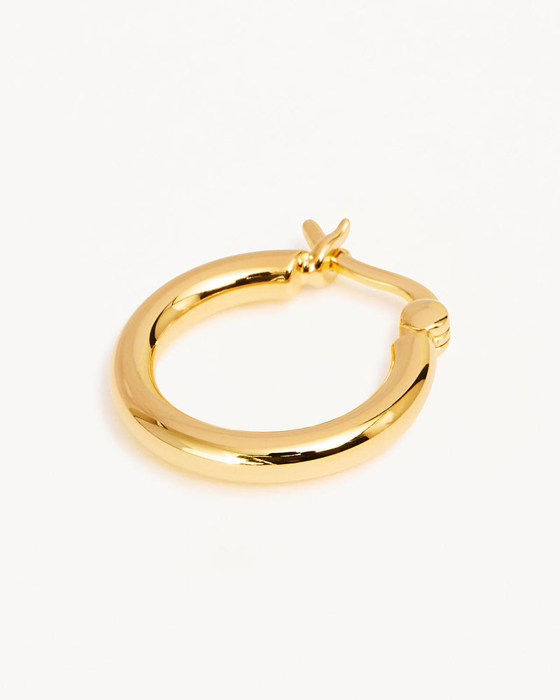 By Charlotte Sunrise Small Hoops in Gold Vermeil