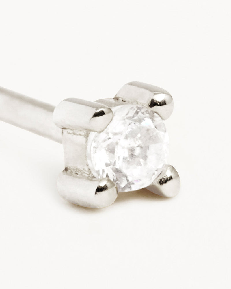 by charlotte Sterling Silver Pure Light Stud Earrings