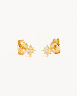 by charlotte 18k Gold Vermeil Starlight Earrings