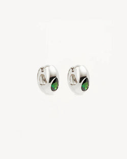 By Charlotte Sterling Silver Magnetic Soul Hoops