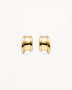 by charlotte 18k Gold Vermeil Muse Small Hoops