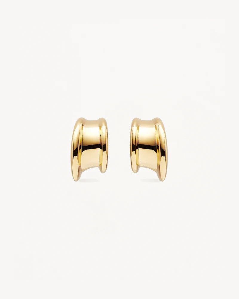 by charlotte 18k Gold Vermeil Muse Small Hoops