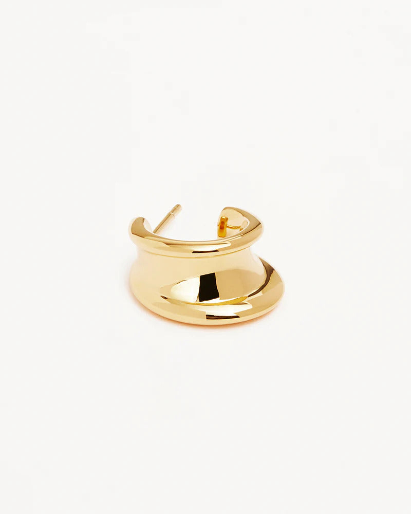 by charlotte 18k Gold Vermeil Muse Small Hoops