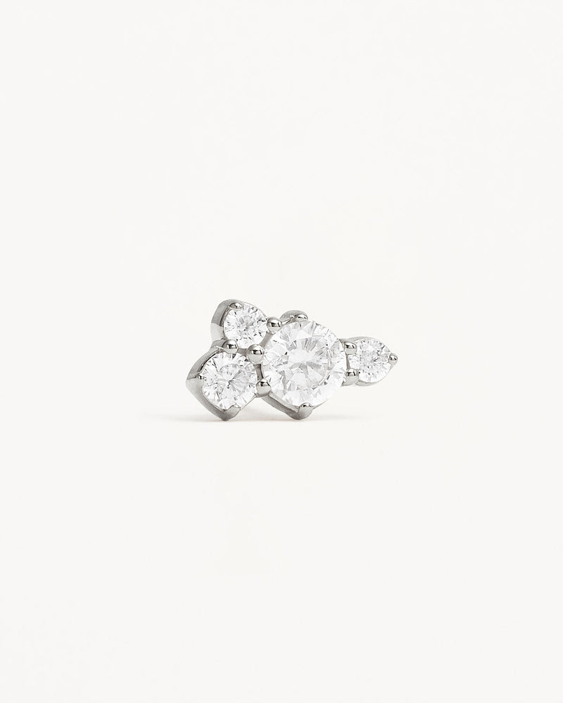 by charlotte Sterling Silver Mist Stud Earrings