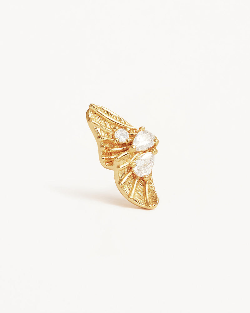 by charlotte 18k Gold Vermeil Ocean Whisper Stud Earrings