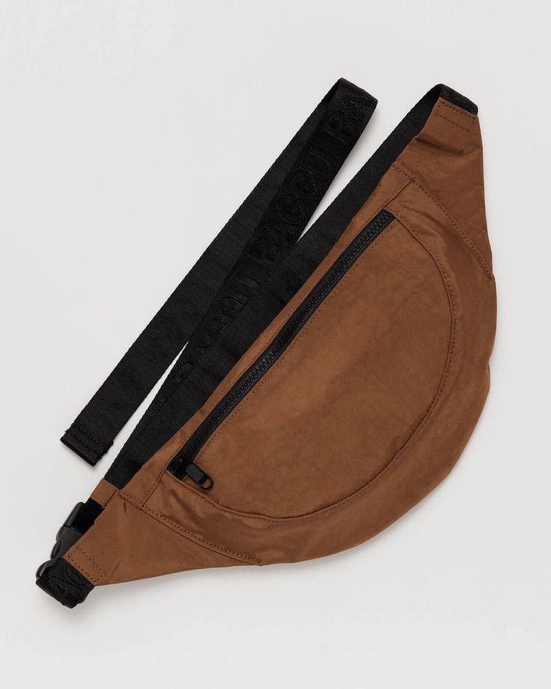 Baggu Crescent Fanny Pack in Brown