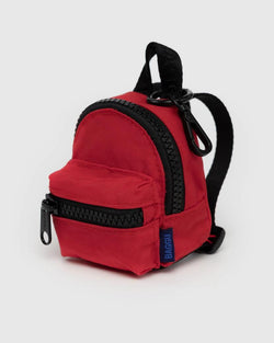 Baggu Backpack Charm in Candy Apple