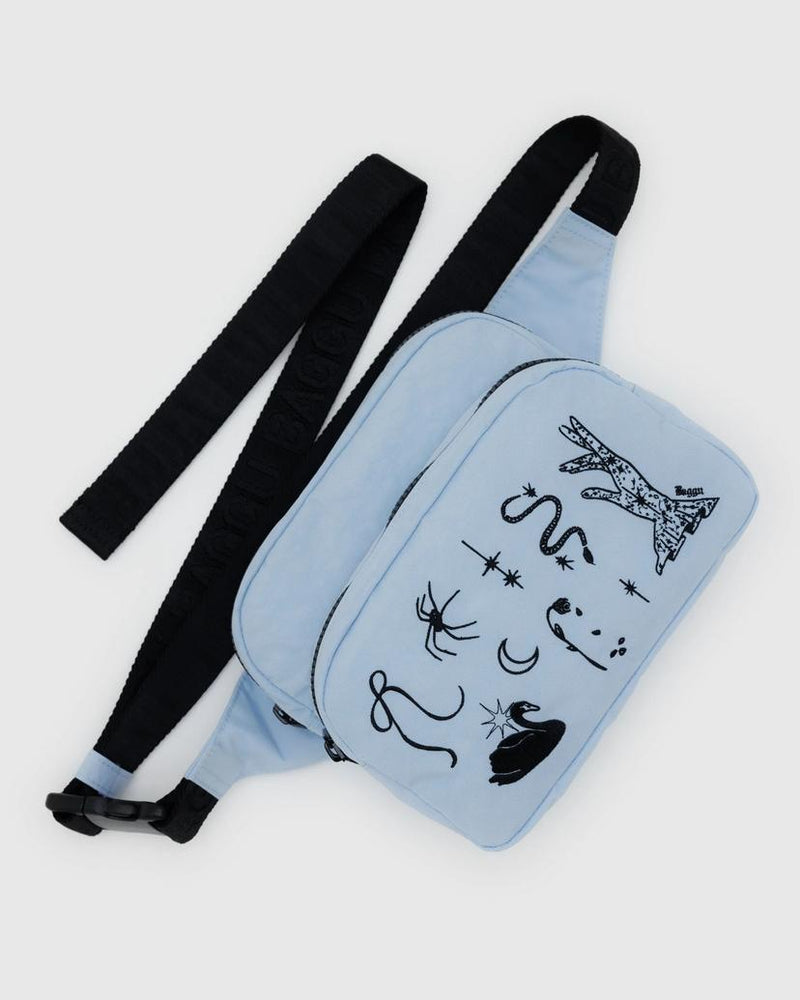 Baggu Fanny Pack in Embroidered Ballet Icons