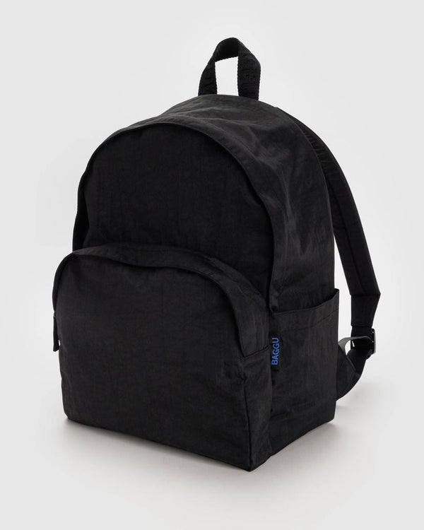 Baggu Large Nylon Backpack in Black