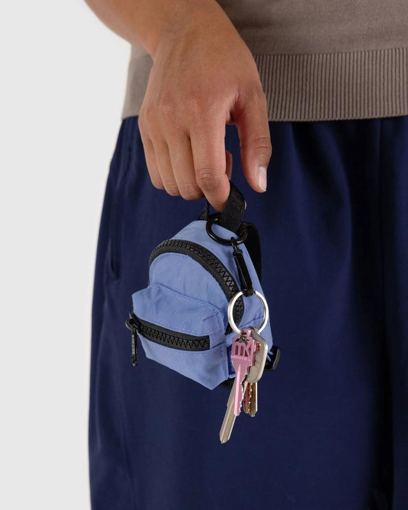 Baggu Backpack Charm in Cornflower