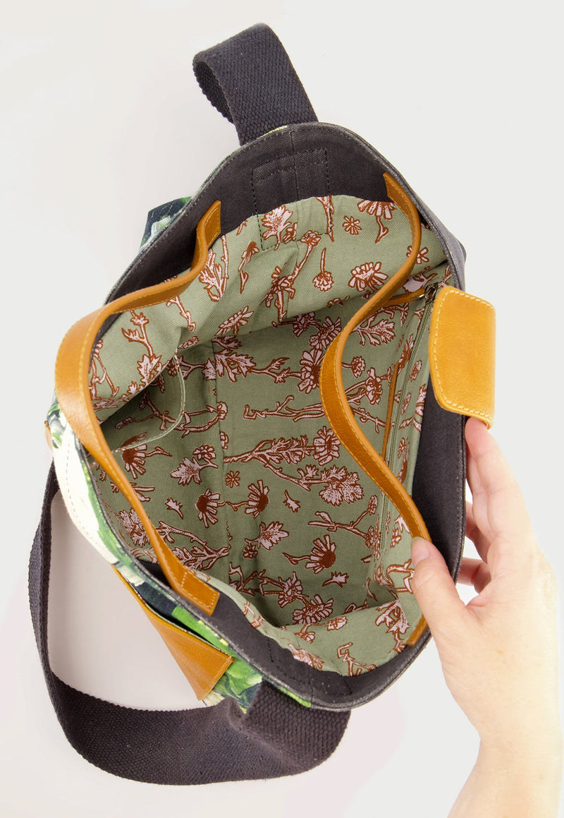 Nancybird Assemble Tote in Garden
