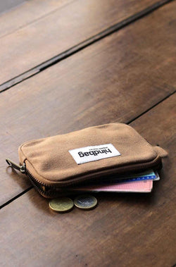 Hindbag 'Lili' Coin Purse in Cannelle