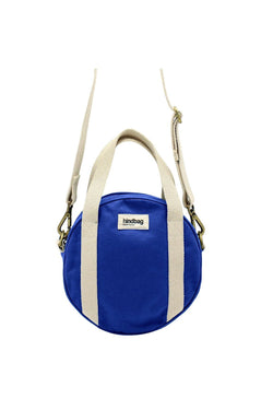 Hindbag 'Louis' Round Bag in Electric Blue