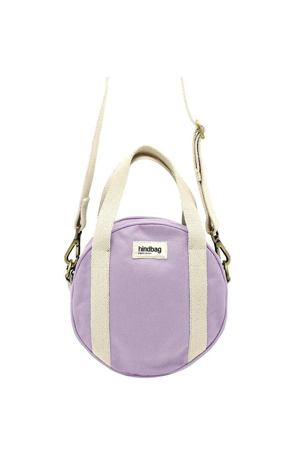 Hindbag 'Louis' Round Bag in Lilac