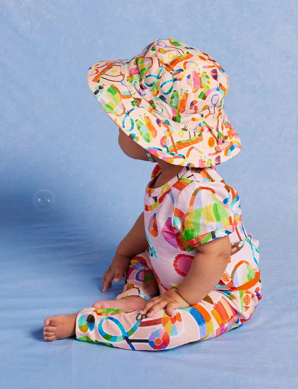 Halcyon Nights 'Magic Meadow' Kids Sun Hat