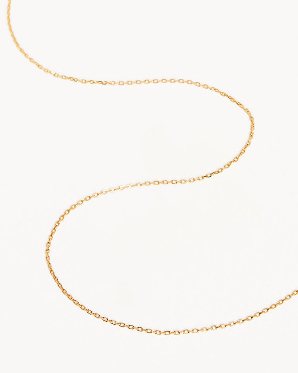 by charlotte 14k Solid Gold 18" Signature Chain Necklace