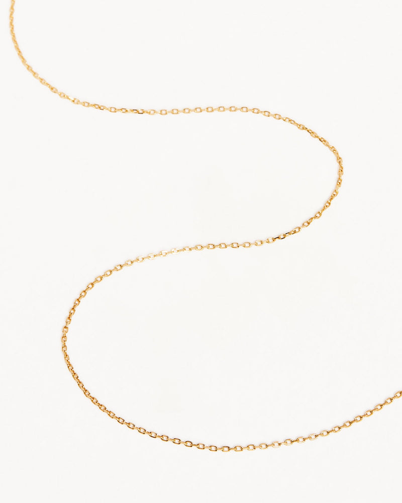 by charlotte 14k Solid Gold 18" Signature Chain Necklace