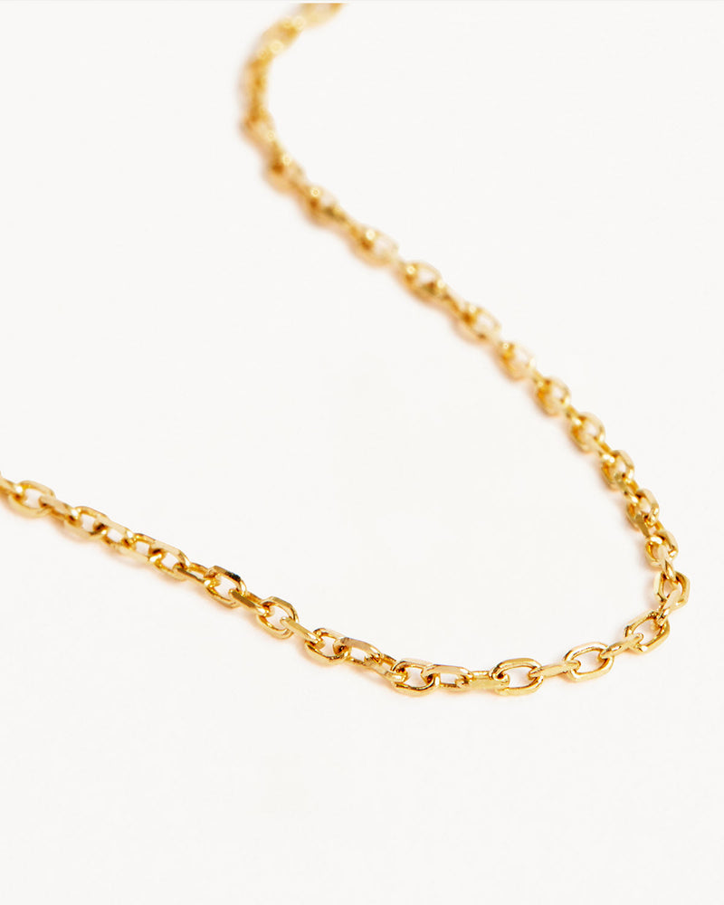 by charlotte 14k Solid Gold 18" Signature Chain Necklace