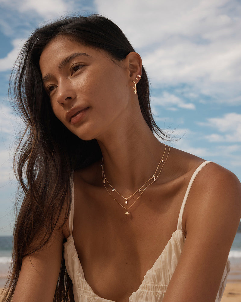 by charlotte 18k Gold Vermeil Starlight Necklace