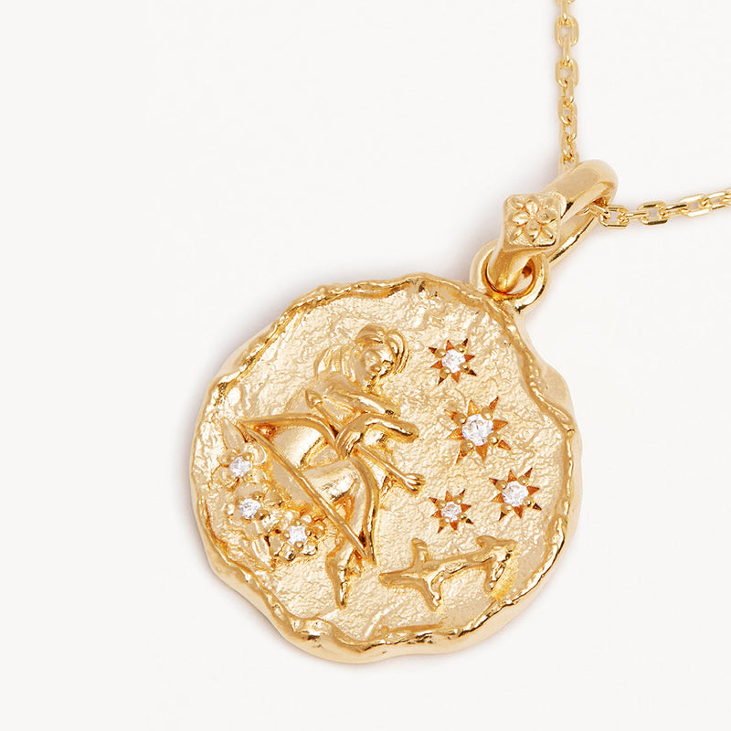 By Charlotte She is Zodiac Sagittarius Necklace
