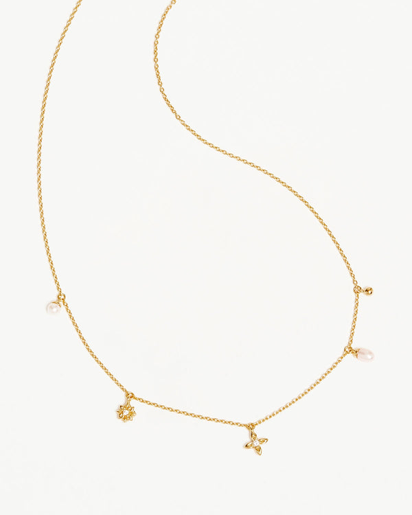 by charlotte 18k Gold Vermeil Live in Peace Choker