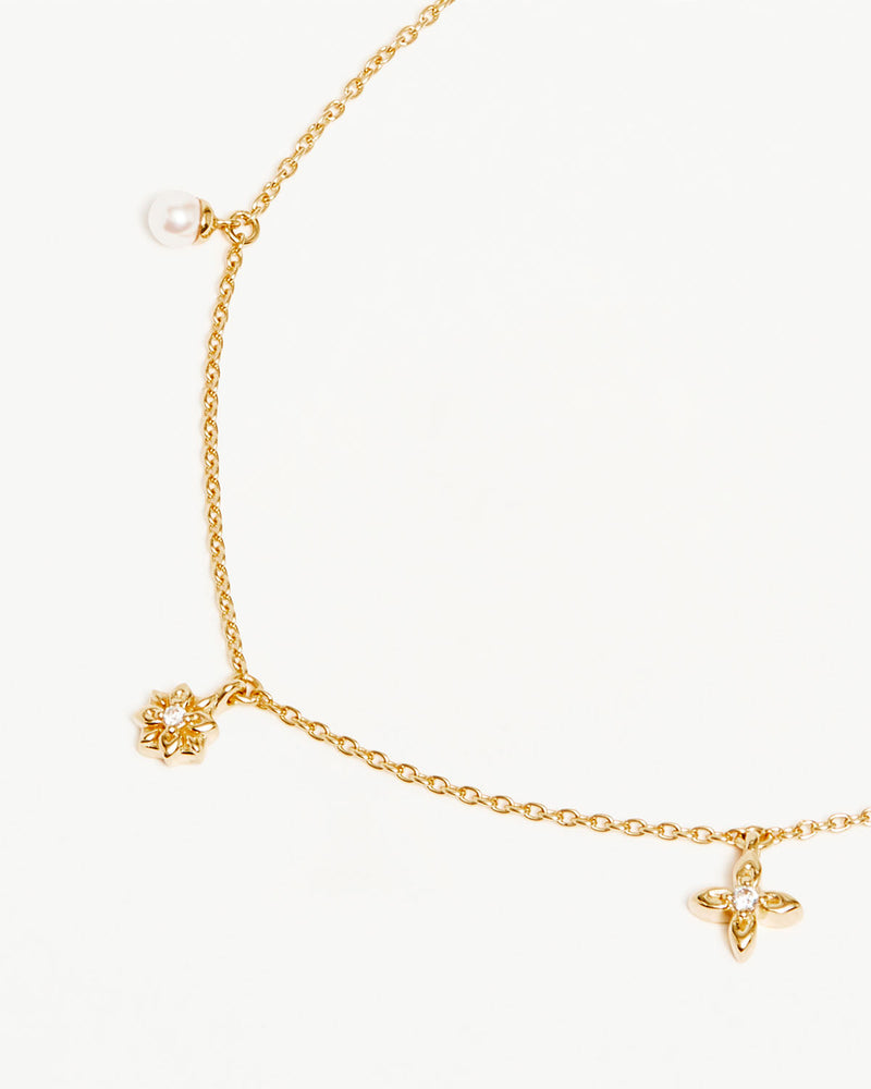 by charlotte 18k Gold Vermeil Live in Peace Choker