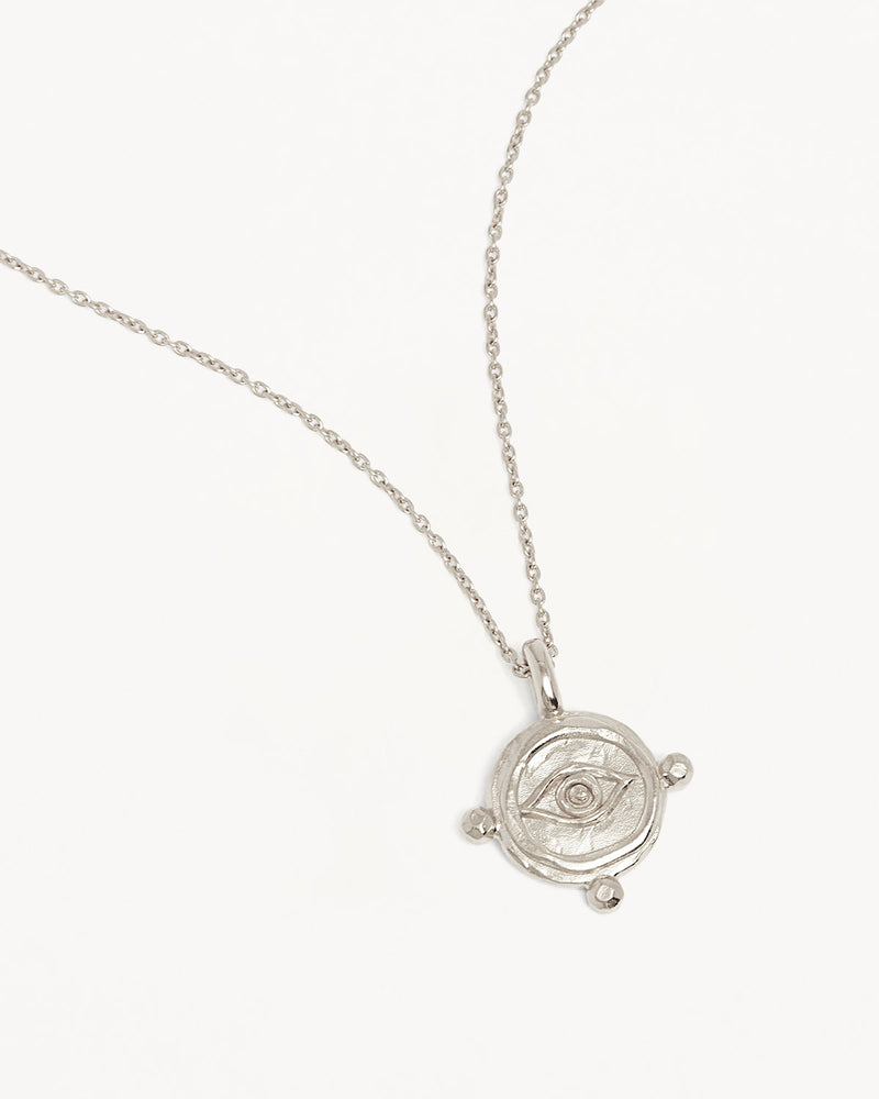 By Charlotte Sterling Silver Luck and Love Necklace