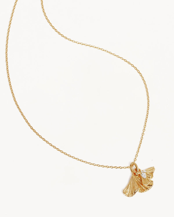 by charlotte 18k Gold Vermeil Ocean Whisper Necklace