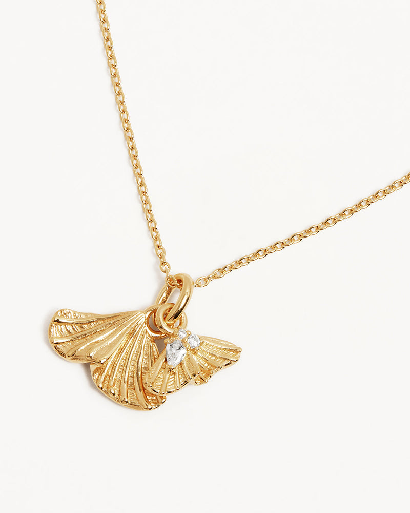 by charlotte 18k Gold Vermeil Ocean Whisper Necklace