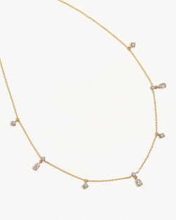 by charlotte 18k Gold Vermeil No Rain, No Flowers Choker