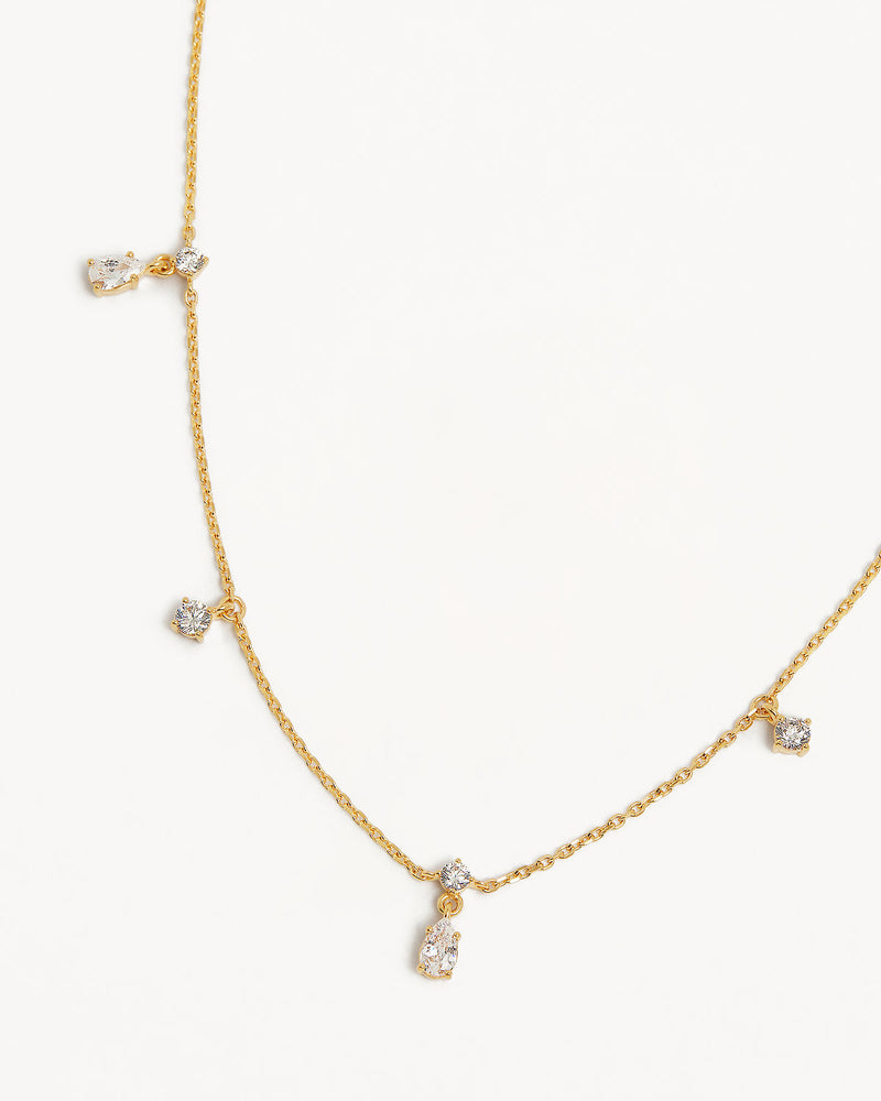 by charlotte 18k Gold Vermeil No Rain, No Flowers Choker