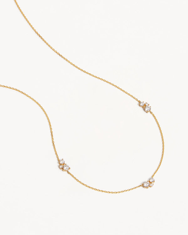 by charlotte 18k Gold Vermeil Whispers of Love Choker