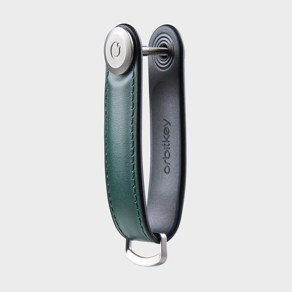 Orbitkey Key Organiser Hybrid Leather Pine Green