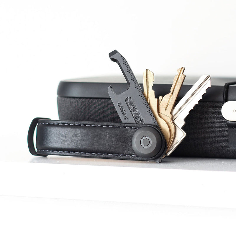 Orbitkey Key Organiser Leather Black